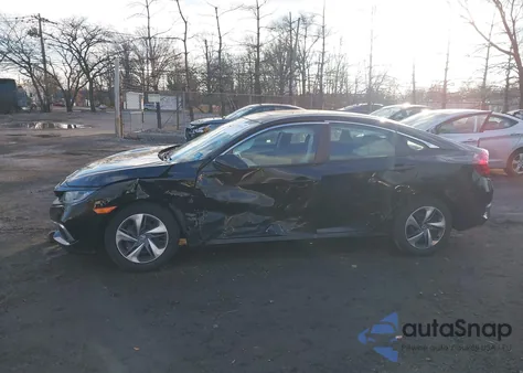 2020 Honda Civic Lx z USA, uszkodzony, nr VIN 2HGFC2F60LH564998